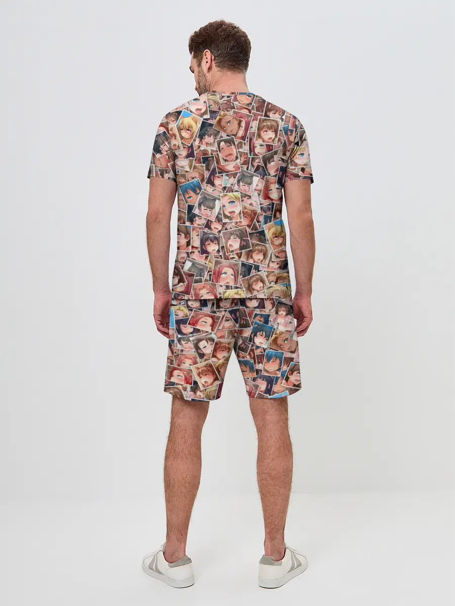 Мужской костюм с шортами / Ahegao faces fhoto