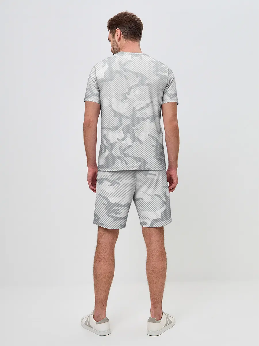Мужской костюм с шортами / Lite Camouflage Lines