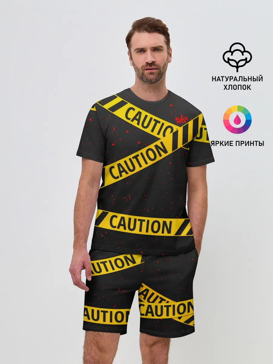 Мужской костюм с шортами / Caution Style