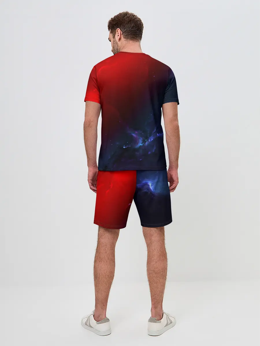 Мужской костюм с шортами / Кит