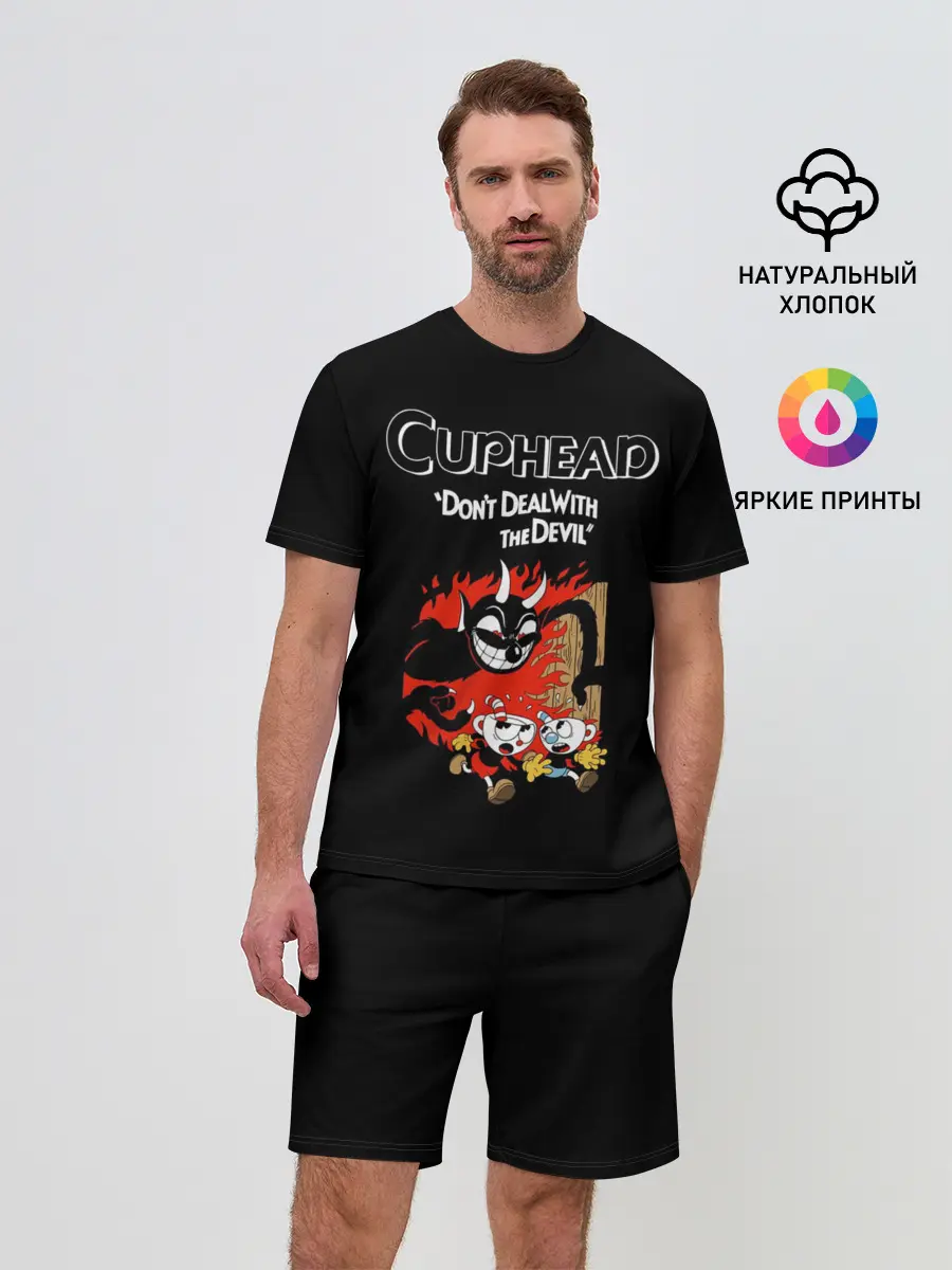 Мужской костюм с шортами / Cuphead