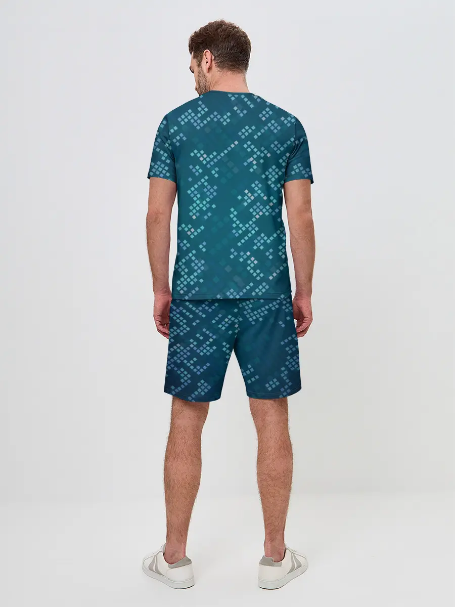 Мужской костюм с шортами / Голограмма