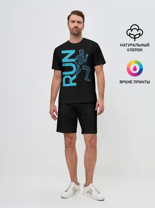 Мужской костюм с шортами / RUN