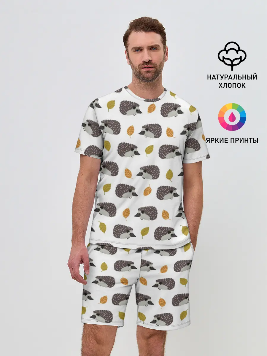 Мужской костюм с шортами / чего такой колючий?