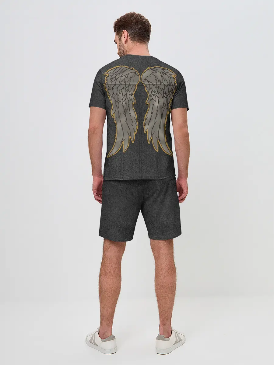 Мужской костюм с шортами / Жилетка Дэрила