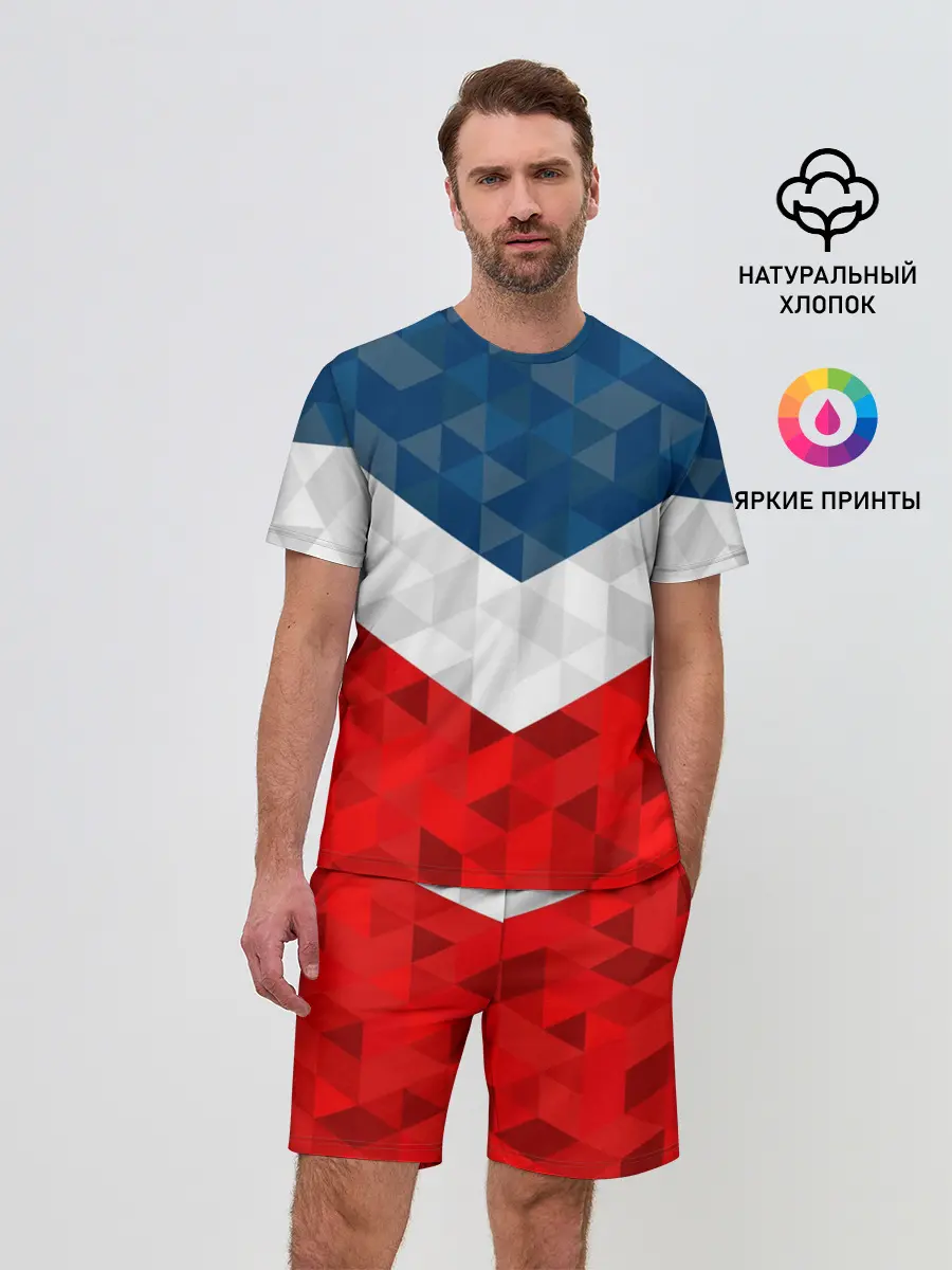 Мужской костюм с шортами / Форма России