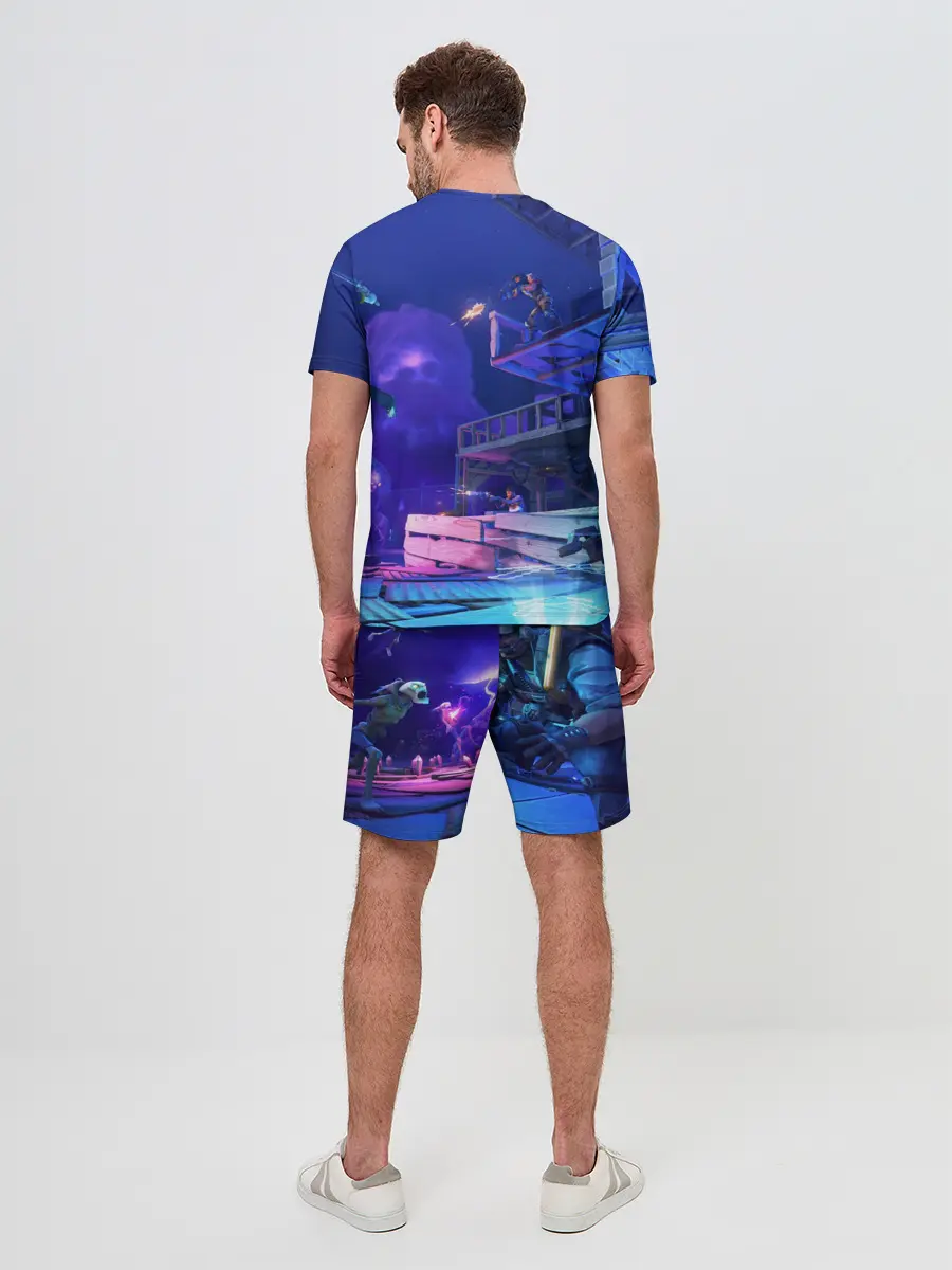 Мужской костюм с шортами / Fortnite