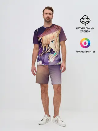 Мужской костюм с шортами / Violet Evergarden