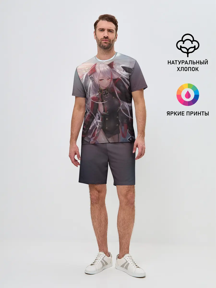 Мужской костюм с шортами / Dark