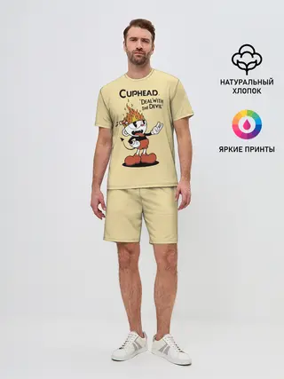 Мужской костюм с шортами / Cuphead