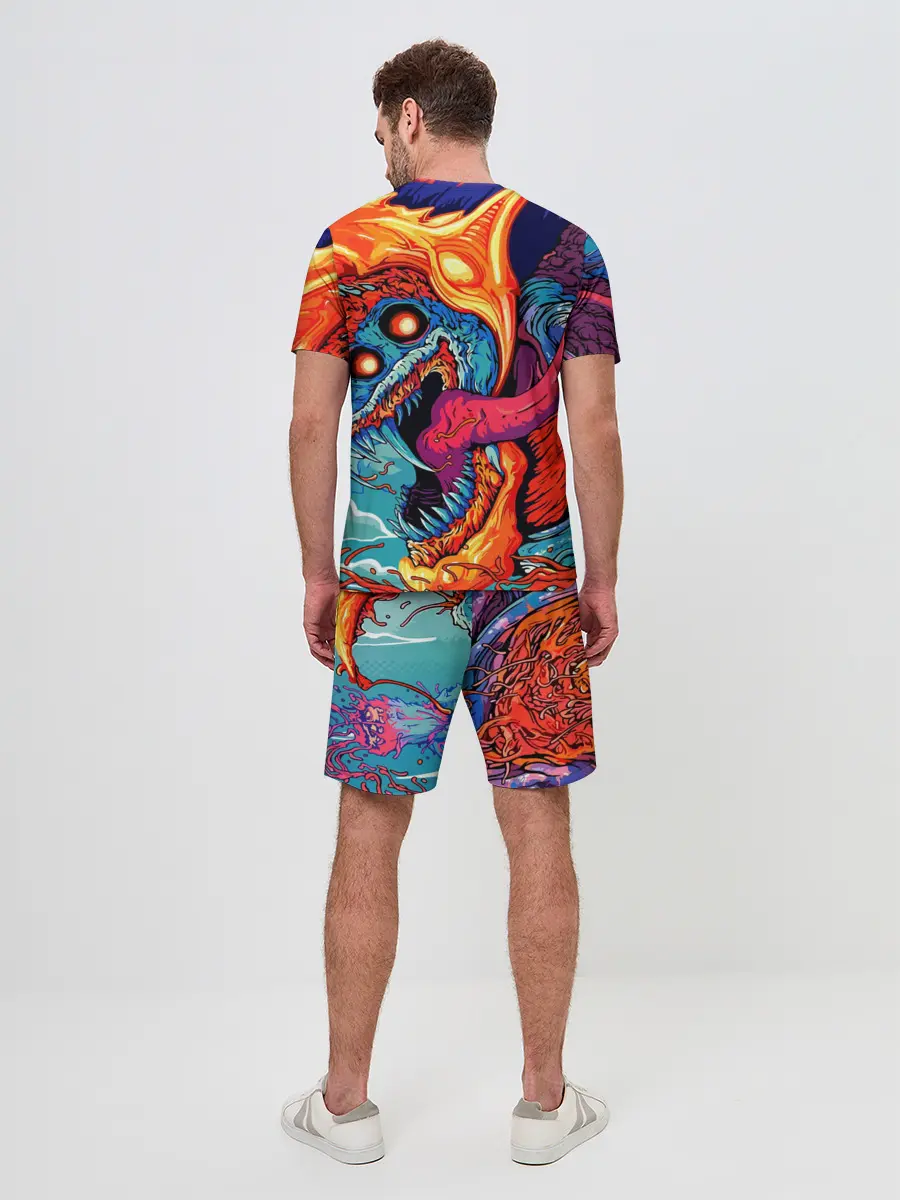 Мужской костюм с шортами / Андрей в стиле CS GO