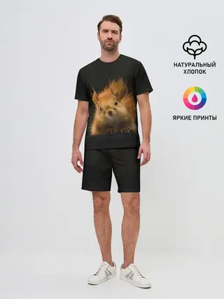 Мужской костюм с шортами / Белочка