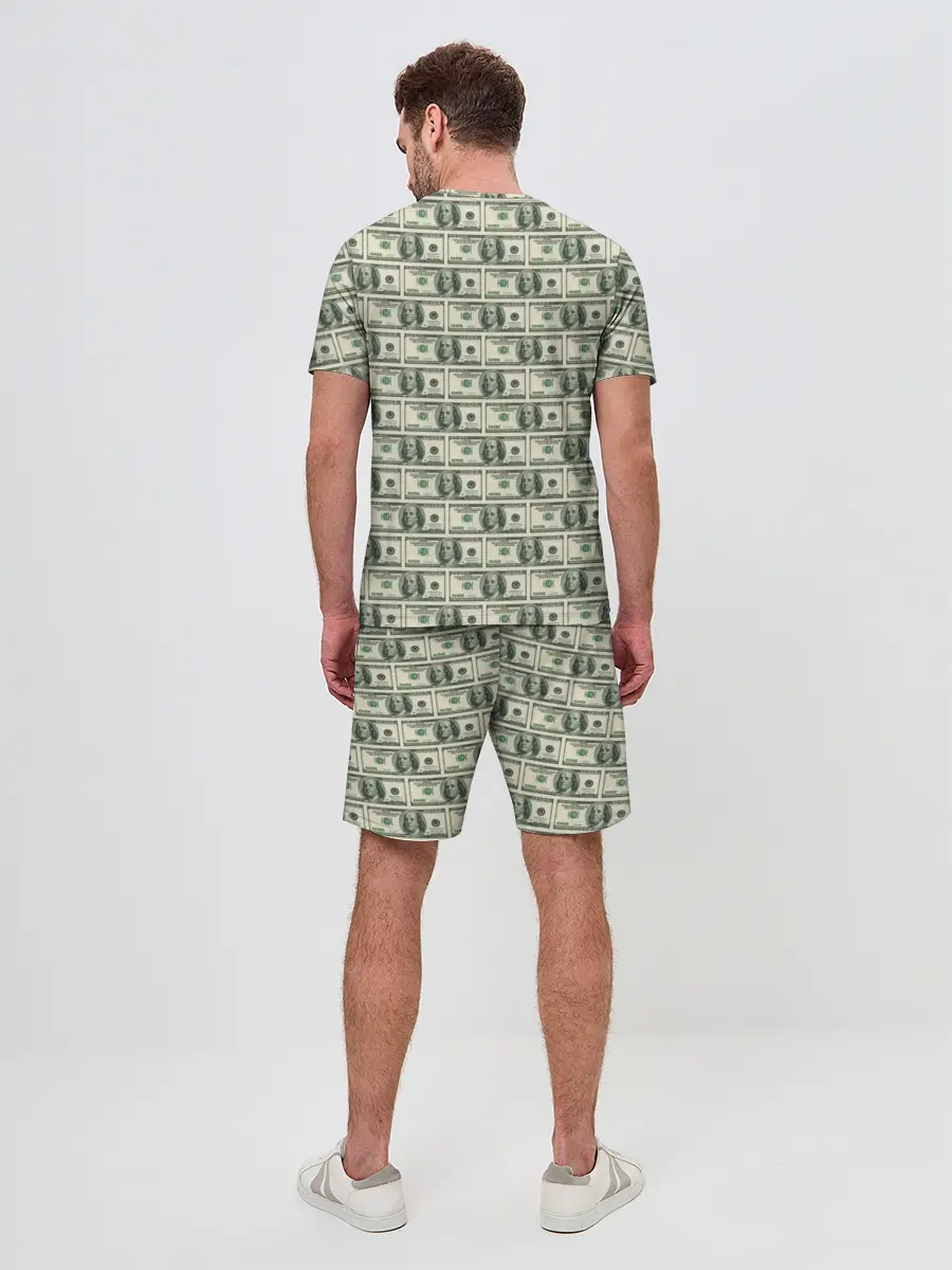 Мужской костюм с шортами / Доллары