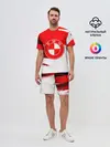 Мужской костюм с шортами / bmw uniform