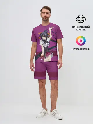 Мужской костюм с шортами / Акэно Химэдзима_2