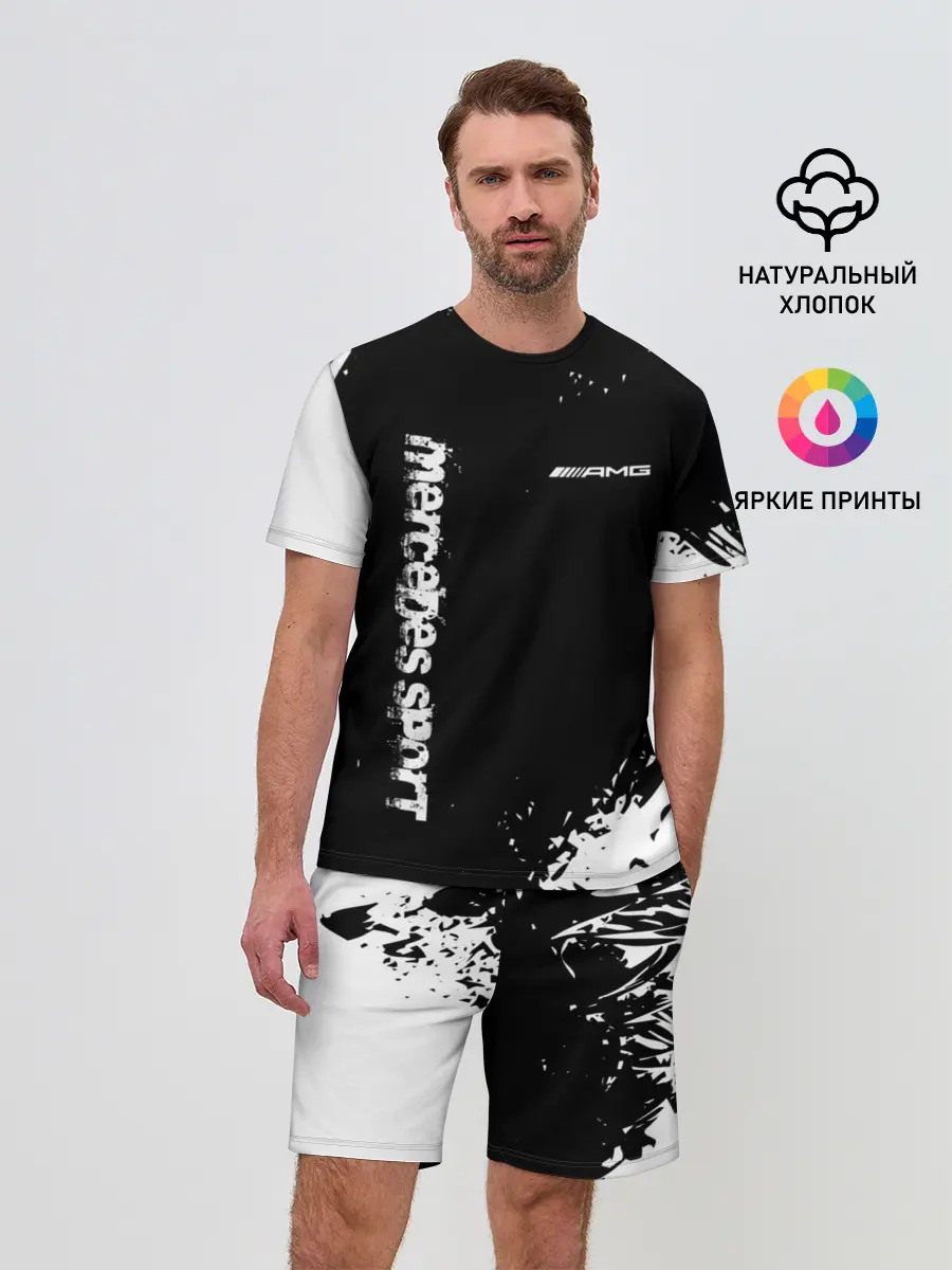 Мужской костюм с шортами / AMG SPORT