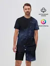 Мужской костюм с шортами / Звёздное небо