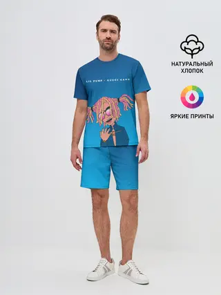 Мужской костюм с шортами / Lil Pump Gucci Gang
