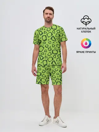 Мужской костюм с шортами / Подушка