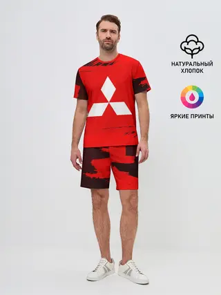 Мужской костюм с шортами / Mitsubishi SPORT