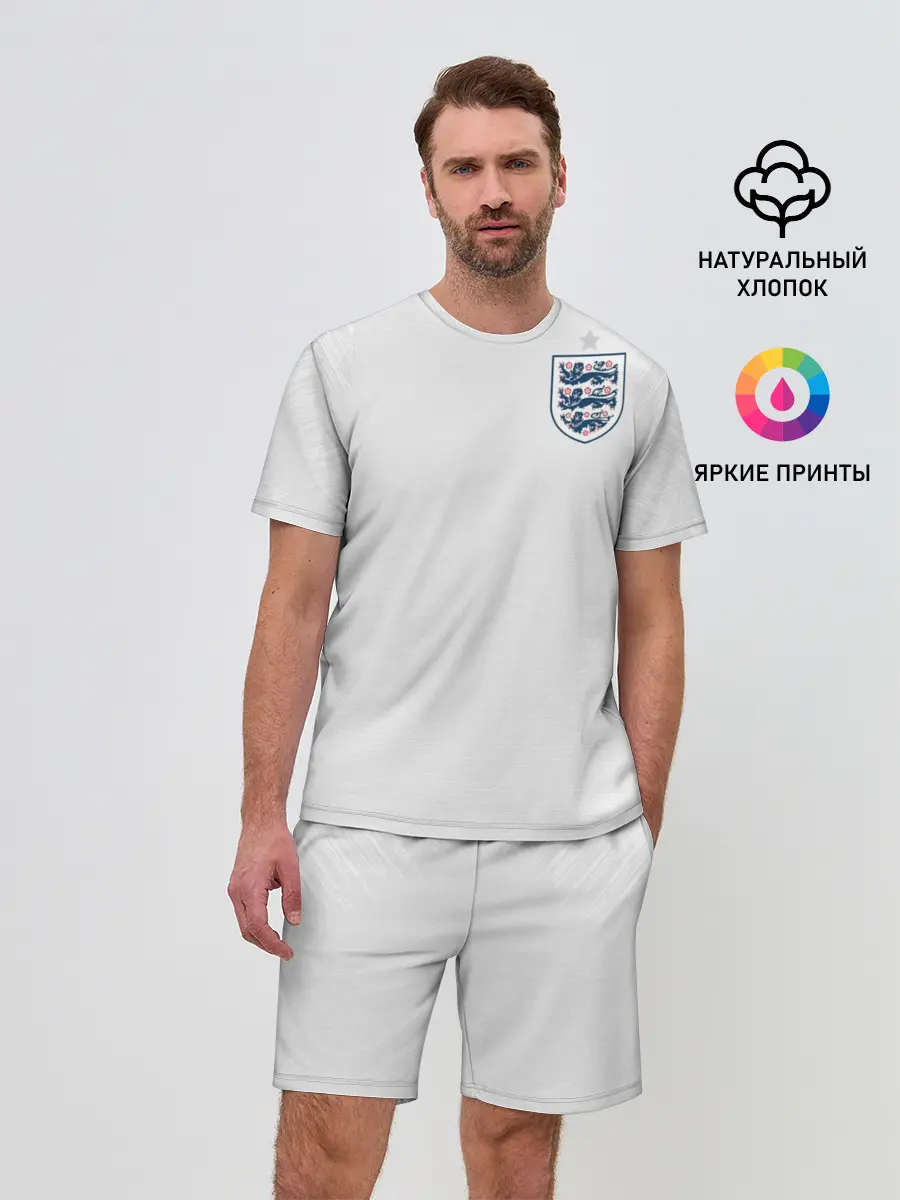 Мужской костюм с шортами / England home WC 2018