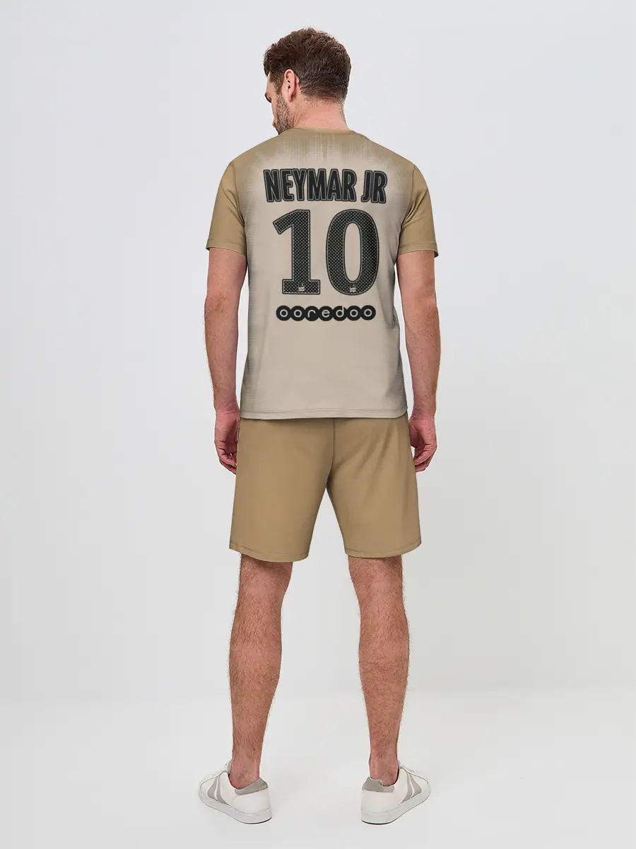 Мужской костюм с шортами / Неймар Форма Новая Away 18/19