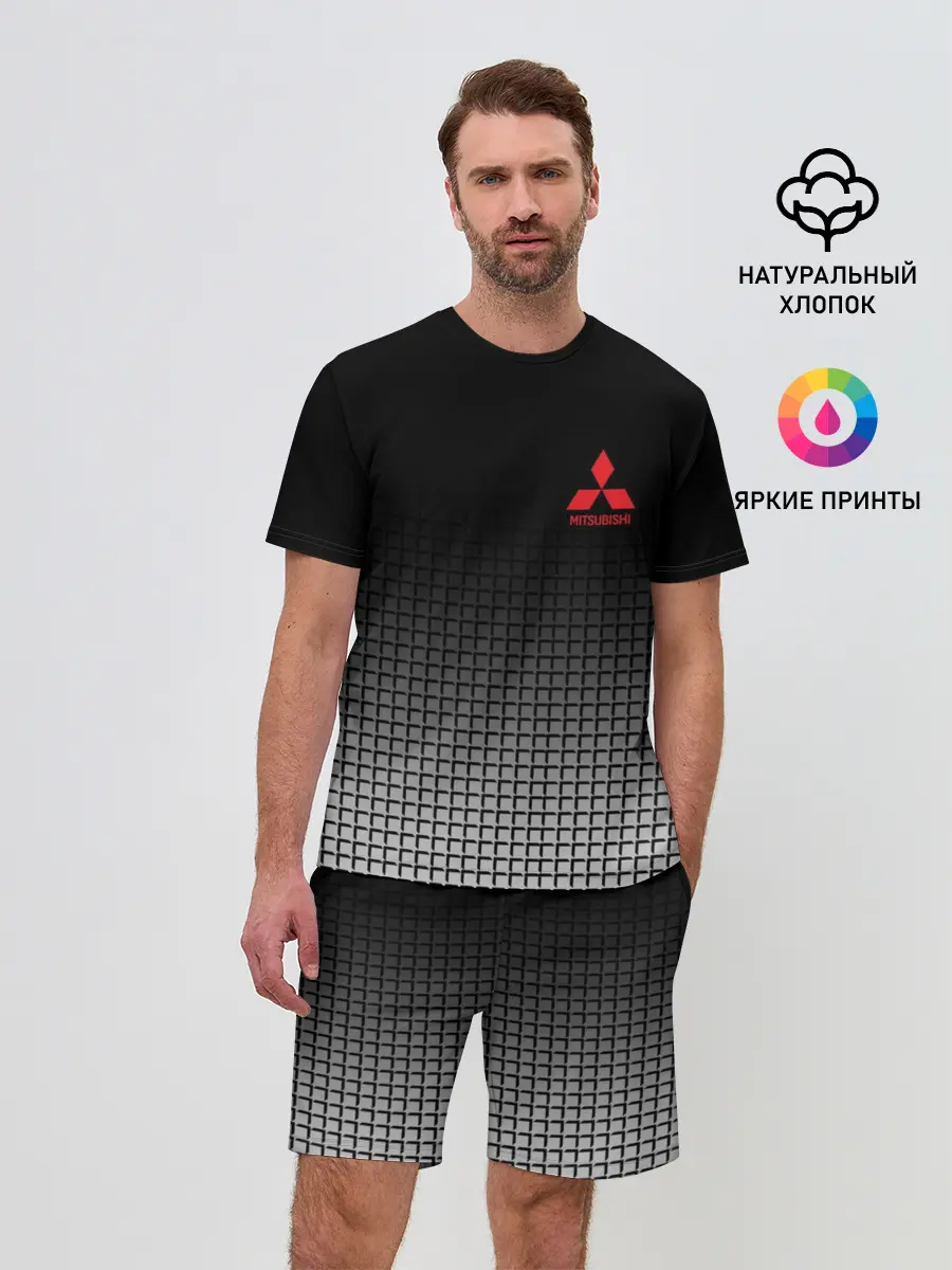 Мужской костюм с шортами / MITSUBISHI SPORT