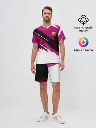 Мужской костюм с шортами / FC Barcelona Original 2018