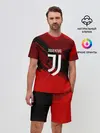 Мужской костюм с шортами / JUVENTUS SPORT RED