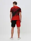 Мужской костюм с шортами / JUVENTUS SPORT RED
