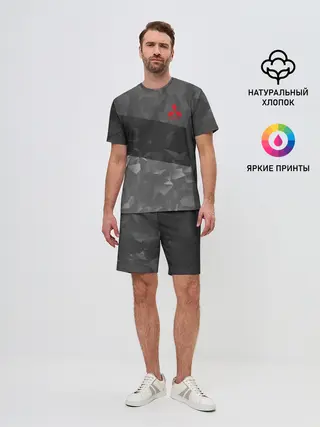 Мужской костюм с шортами / MITSUBISHI SPORT