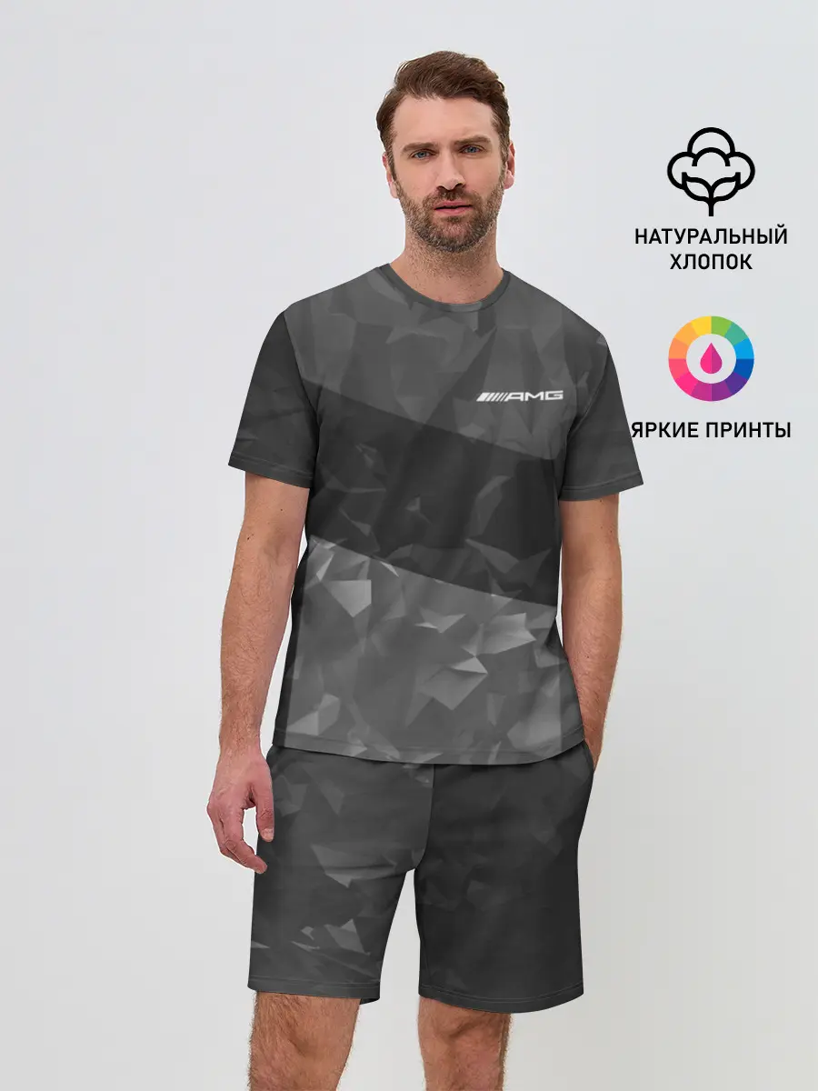 Мужской костюм с шортами / AMG SPORT