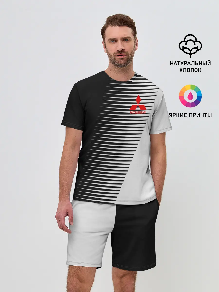 Мужской костюм с шортами / MITSUBISHI SPORT