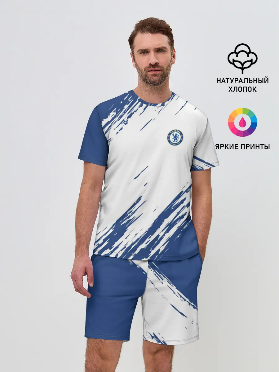 Мужской костюм с шортами / CHELSEA UNIFORM | ФОРМА ЧЕЛСИ