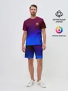 Мужской костюм с шортами / FC Barcelona SPORT