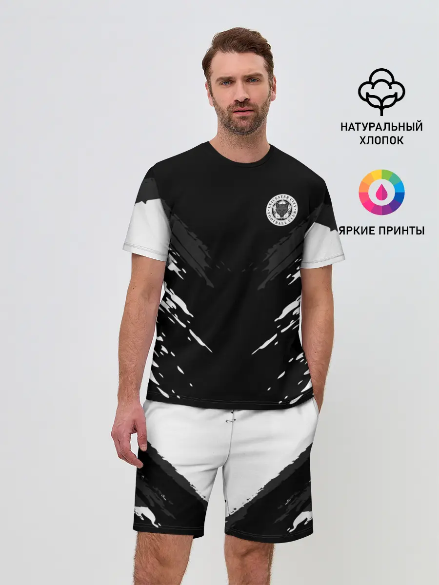 Мужской костюм с шортами / LEICESTER CITY 2018 SPORT