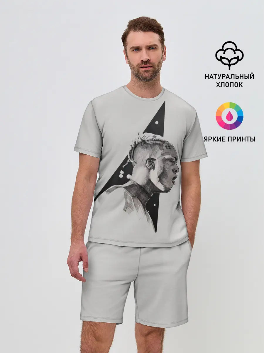 Мужской костюм с шортами / XXXtentacion