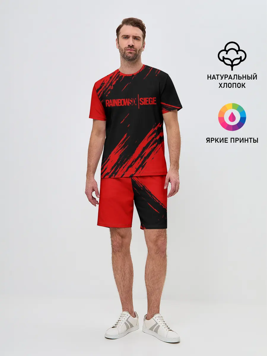 Мужской костюм с шортами / RAINBOW SIX SIEGE OUTBREAK