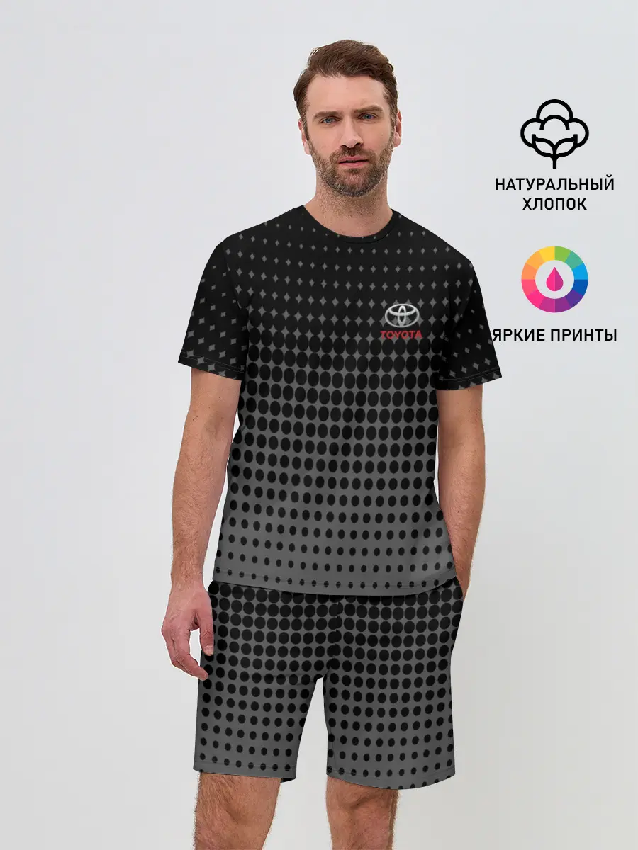 Мужской костюм с шортами / TOYOTA | ТОЙОТА