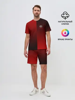 Мужской костюм с шортами / TOYOTA SPORT