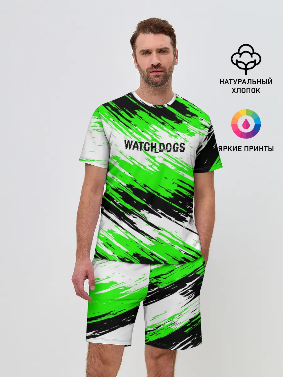 Мужской костюм с шортами / Watch Dogs