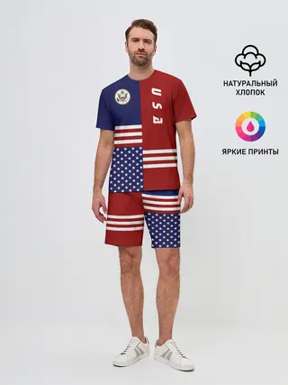 Мужской костюм с шортами / USA