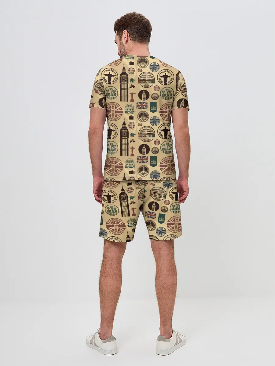 Мужской костюм с шортами / Путешествие
