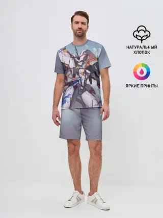 Мужской костюм с шортами / Zero Two