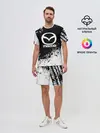 Мужской костюм с шортами / Mazda abstract sport