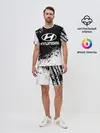 Мужской костюм с шортами / Hyundai abstract sport