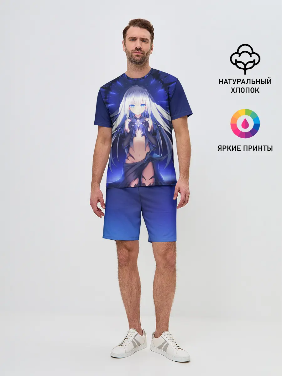 Мужской костюм с шортами / Рандеву с Жизнью Аниме