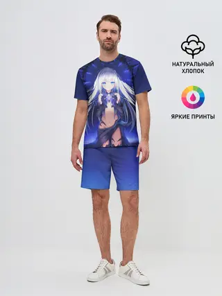 Мужской костюм с шортами / Рандеву с Жизнью Аниме