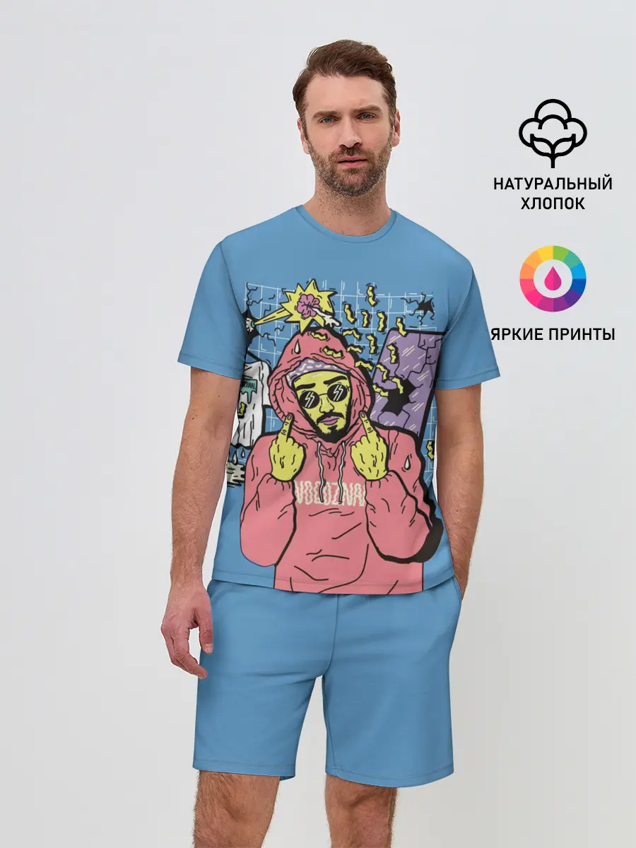 Мужской костюм с шортами / Mnogoznaal 4