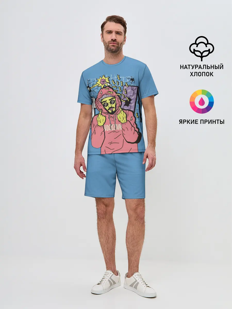 Мужской костюм с шортами / Mnogoznaal 4